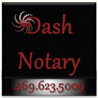 DashNotary.com 24 / 7 Notary and Fax services